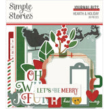 Scrapbooking  Simple Stories Hearth & Holiday Bits & Pieces Die-Cuts 38/Pkg Journal Ephemera