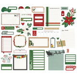 Scrapbooking  Simple Stories Hearth & Holiday Bits & Pieces Die-Cuts 38/Pkg Journal Ephemera