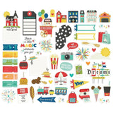 Scrapbooking  Simple Stories Say Cheese At The Park Bits & Pieces Die-Cuts 48/Pk Ephemera