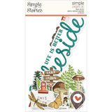 Scrapbooking  Simple Stories Simple Pages Page Pieces Simple Vintage Lakeside Ephemera