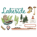 Scrapbooking  Simple Stories Simple Pages Page Pieces Simple Vintage Lakeside Ephemera