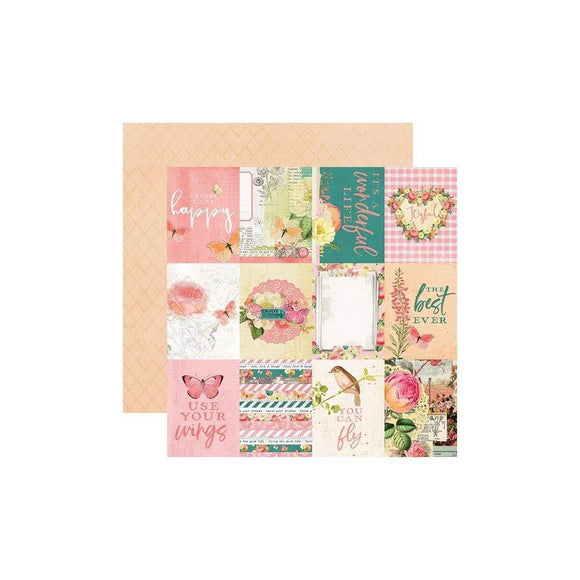 Scrapbooking  Simple Vintage Garden District Double-Sided Cardstock 12