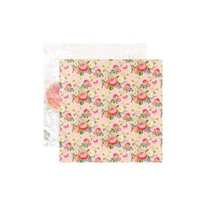 Scrapbooking  Simple Vintage Garden District Double-Sided Cardstock 12" - Choose Happy Ephemera