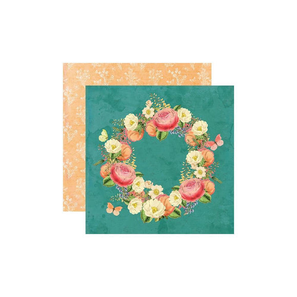 Scrapbooking  Simple Vintage Garden District Double-Sided Cardstock 12