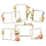 Scrapbooking  Simple Vintage Garden District Layered Frames Die-Cuts 6/Pkg Ephemera