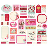 Scrapbooking  Sweet Talk Bits & Pieces Die-Cuts 45/Pkg Journal Ephemera