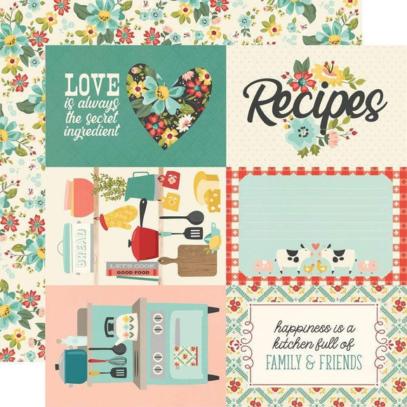 Scrapbooking  Apron Strings Double-Sided Cardstock 12