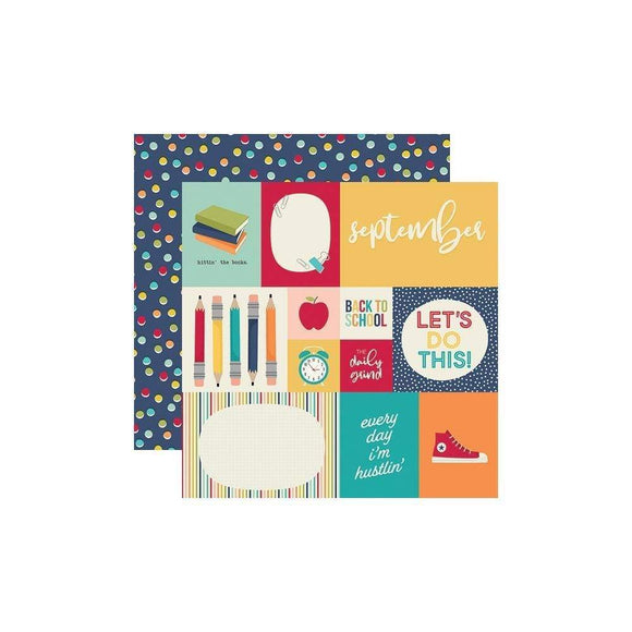 Scrapbooking  Best Year Ever Double-Sided Cardstock 12