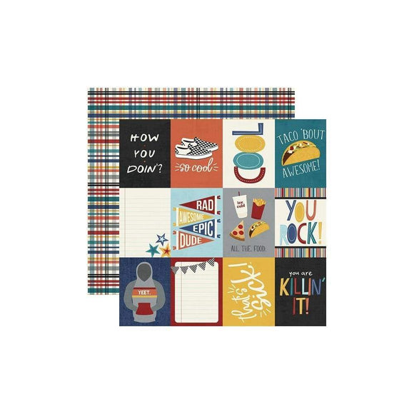 Scrapbooking  Bro & Co. Double-Sided Cardstock 12