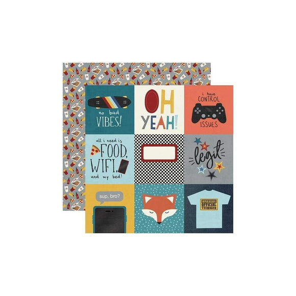 Scrapbooking  Bro & Co. Double-Sided Cardstock 12