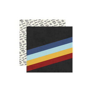 Scrapbooking  Bro & Co. Double-Sided Cardstock 12"X12" - So Rad Paper 12"x12"