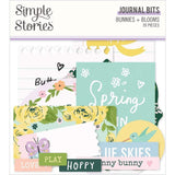 Scrapbooking  Bunnies & Blooms Bits & Pieces Die-Cuts 39/Pkg Journal Paper 12"x12"