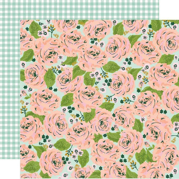 Scrapbooking  Bunnies & Blooms Double-Sided Cardstock 12