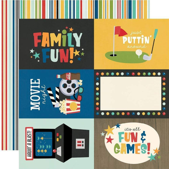 Scrapbooking  Family Fun Double-Sided Cardstock 12