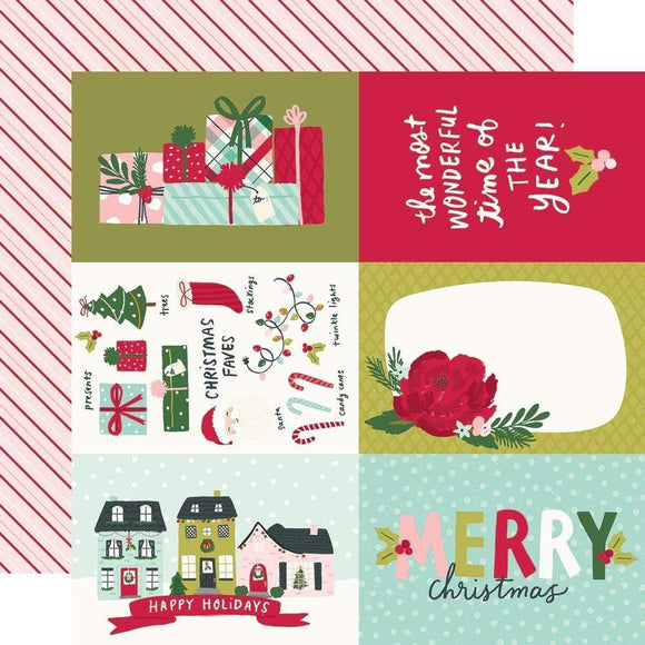 Scrapbooking  Holly Days Double-Sided Cardstock 12