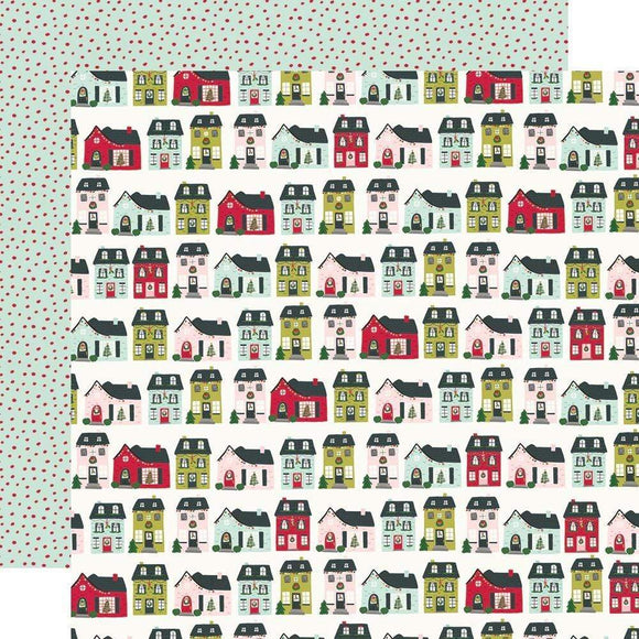 Scrapbooking  Holly Days Double-Sided Cardstock 12