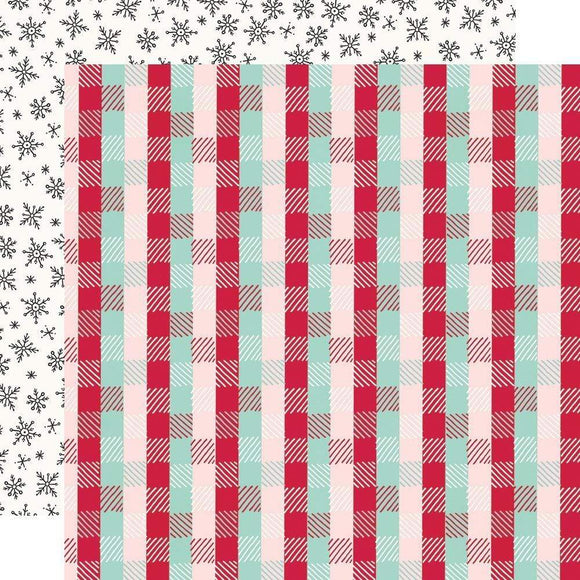 Scrapbooking  Holly Days Double-Sided Cardstock 12