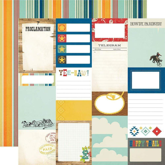 Scrapbooking  Howdy! Double-Sided Cardstock 12