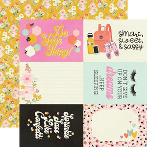 Scrapbooking  Kate & Ash Double-Sided Cardstock 12"X12" - 4"x6" Elements Paper 12"x12"