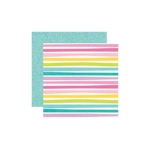 Scrapbooking  Magical Birthday Double-Sided Cardstock 12"X12" - Lets Party Paper 12"x12"