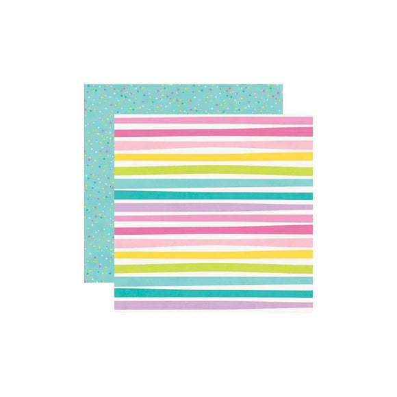Scrapbooking  Magical Birthday Double-Sided Cardstock 12