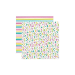 Scrapbooking  Magical Birthday Double-Sided Cardstock 12"X12" - One Year Older Paper 12"x12"