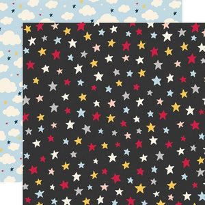 Scrapbooking  Say Cheese Main Street Double-Sided Cardstock 12"X12" - Dreams Come True Paper 12"x12"