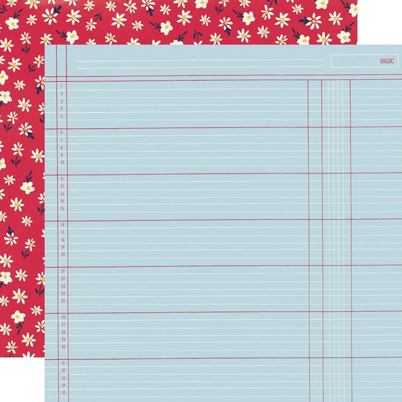 Scrapbooking  Say Cheese Main Street Double-Sided Cardstock 12