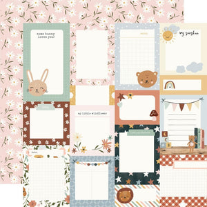Scrapbooking  Simple Stories Baby Double-Sided Cardstock 12"X12"- Journal Elements Paper 12"x12"