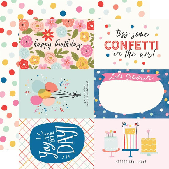 Scrapbooking  Simple Stories Celebrate! Double-Sided Cardstock 12