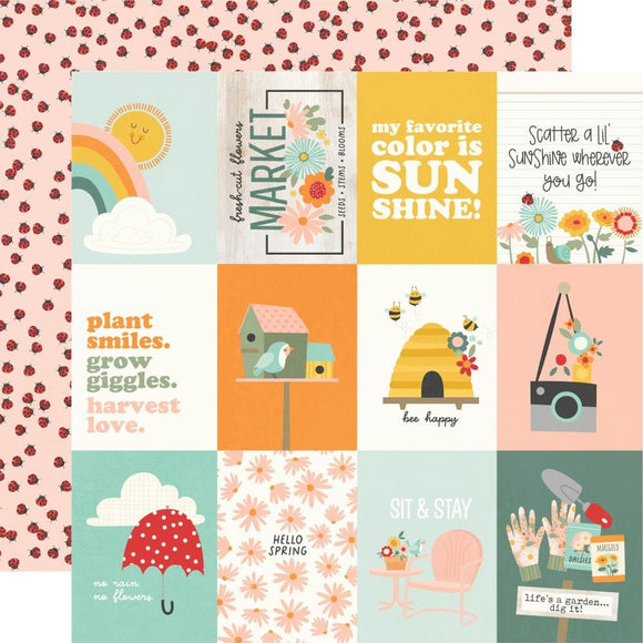 Scrapbooking  Simple Stories Full Bloom Double-Sided Cardstock 12