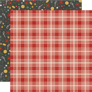 Scrapbooking  Simple Stories Hearth & Holiday Double-Sided Cardstock 12"X12" - Holiday Memories Paper 12"x12"