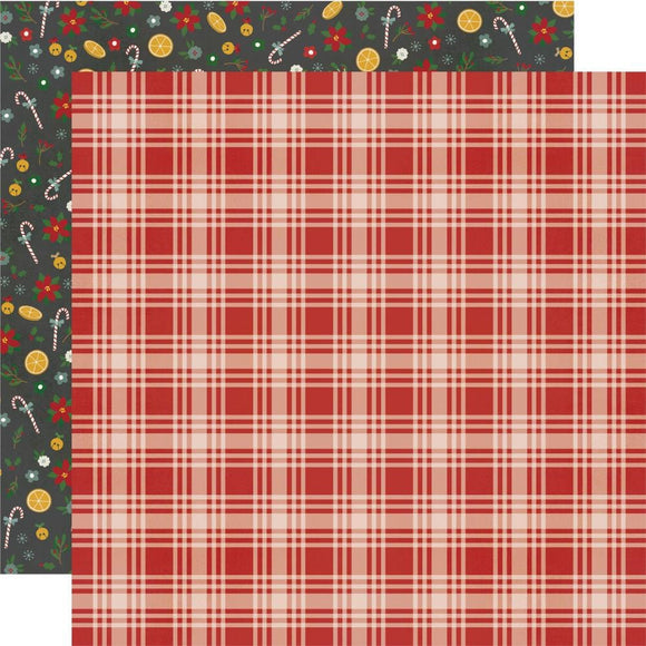 Scrapbooking  Simple Stories Hearth & Holiday Double-Sided Cardstock 12