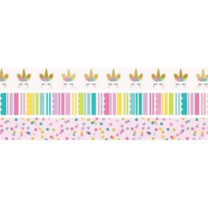 Scrapbooking  Simple Stories Magical Birthday Washi Tape 3/Pkg Paper 12"x12"