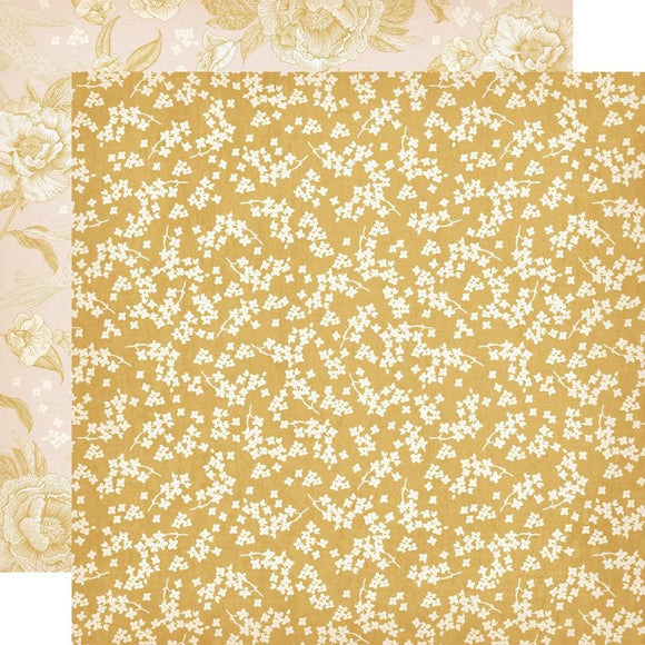 Scrapbooking  Simple Stories Wildflower Double-Sided Cardstock 12