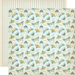 Scrapbooking  Simple Stories Wildflower Double-Sided Cardstock 12"X12" - Love Greatly Paper 12"x12"
