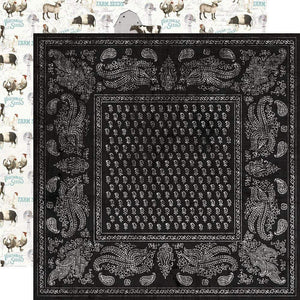 Scrapbooking  Simple Vintage Farmhouse Garden Dbl-Sided Cardstock 12"X12" Market Day Paper 12"x12"