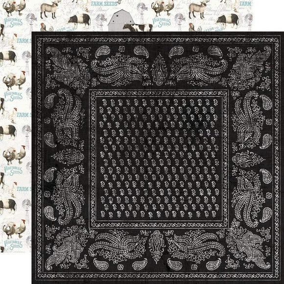 Scrapbooking  Simple Vintage Farmhouse Garden Dbl-Sided Cardstock 12