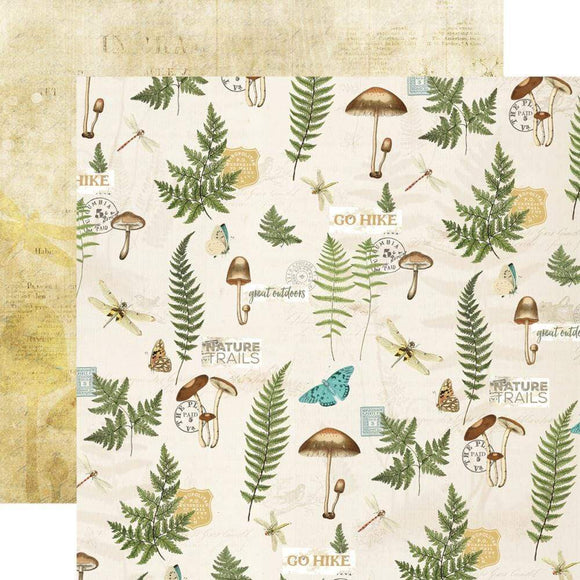Scrapbooking  Simple Vintage Great Escape Double-Sided Cardstock 12