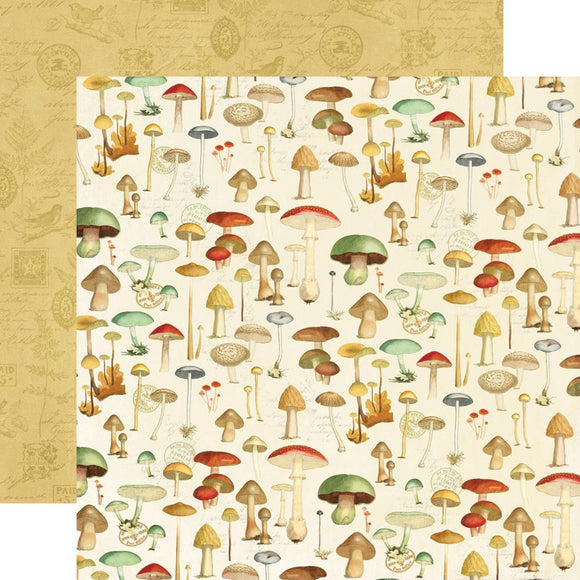 Scrapbooking  Simple Vintage Great Escape Double-Sided Cardstock 12