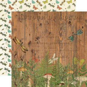 Scrapbooking  Simple Vintage Great Escape Double-Sided Cardstock 12"X12" -Time for Adventure Paper 12"x12"