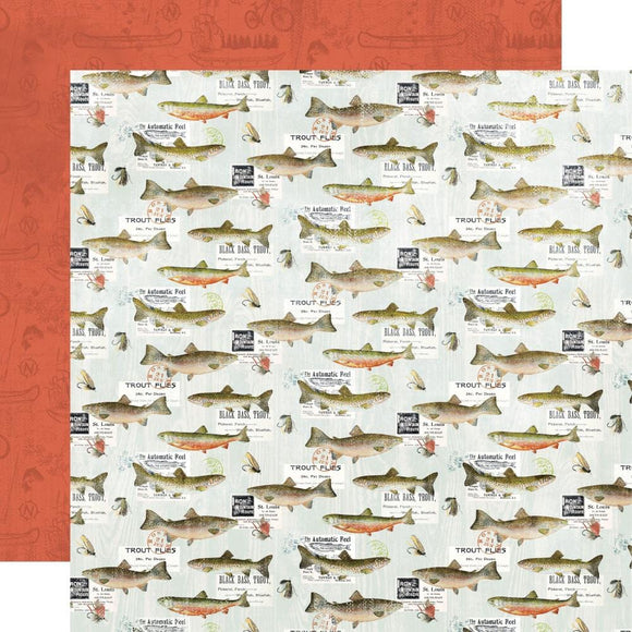 Scrapbooking  Simple Vintage Lakeside Double-Sided Cardstock 12