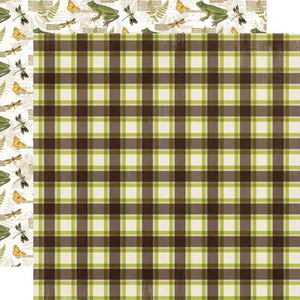 Scrapbooking  Simple Vintage Lakeside Double-Sided Cardstock 12"X12" - Explore & Discover Paper 12"x12"
