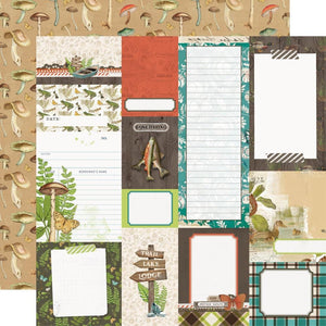 Scrapbooking  Simple Vintage Lakeside Double-Sided Cardstock 12"X12" - Journal Elements Paper 12"x12"