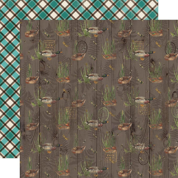 Scrapbooking  Simple Vintage Lakeside Double-Sided Cardstock 12