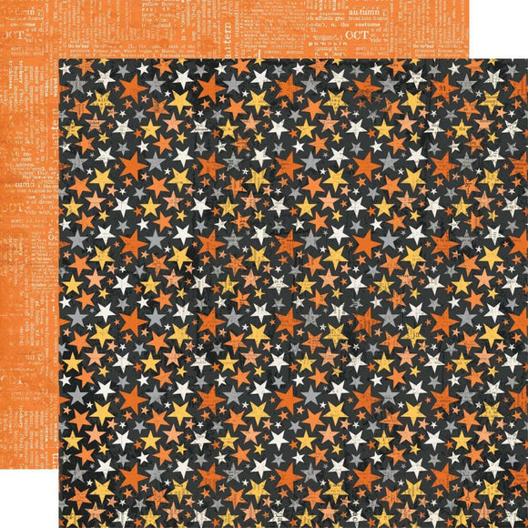 Scrapbooking  Simple Vintage October 31st Double-Sided Cardstock 12