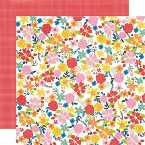 Scrapbooking  Sunkissed Double-Sided Cardstock 12"X12" -Sunny Days Paper 12"x12"