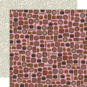 Scrapbooking  Sweet Talk Double-Sided Cardstock 12"X12" - Sweet Thing Paper 12"x12"