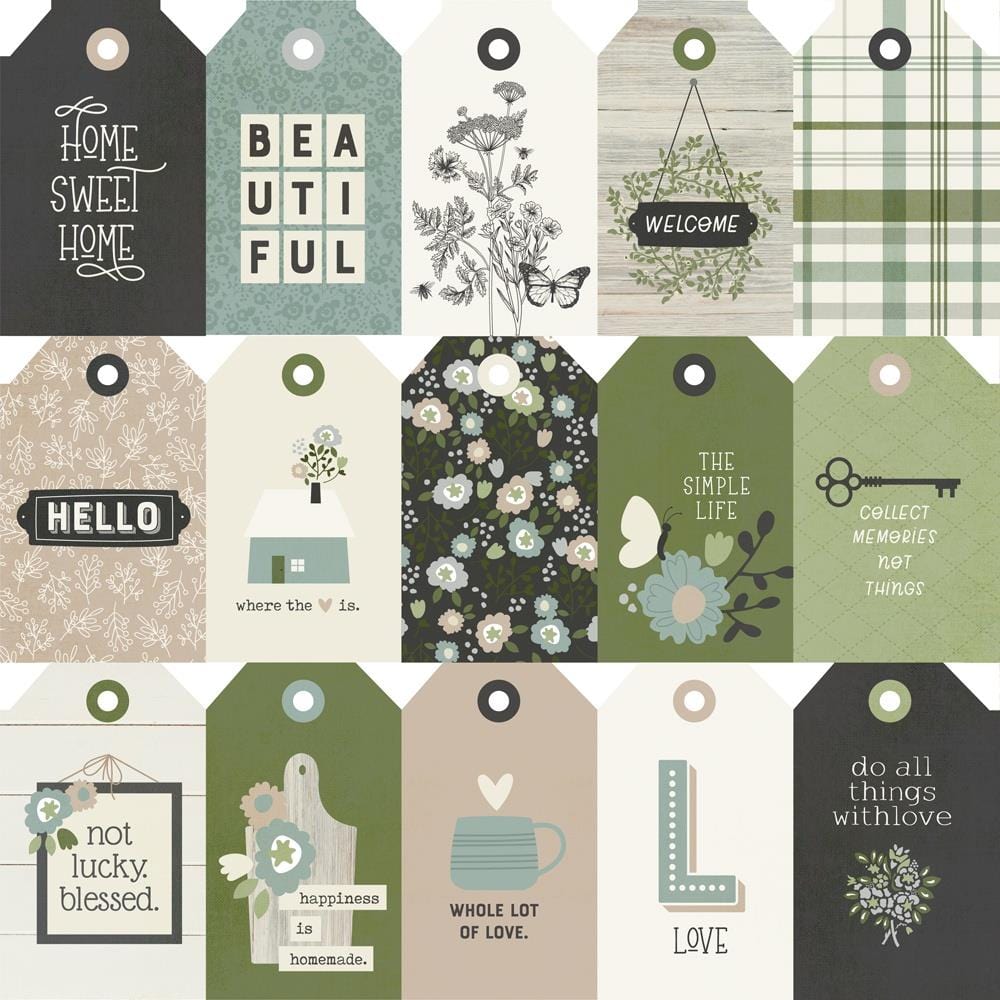The Simple Life Double-Sided Cardstock 12