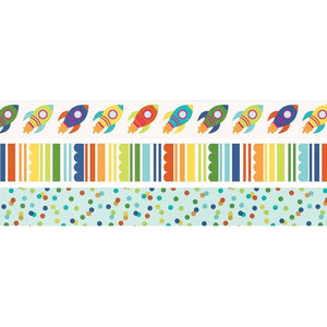 Scrapbooking  Birthday Blast Washi Tape 3/Pkg Paper 12x12